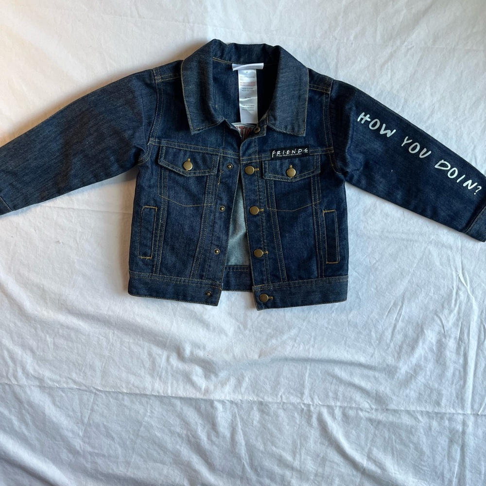 Friends Tv Show‎ Children’s Jean Jacket Size 4T